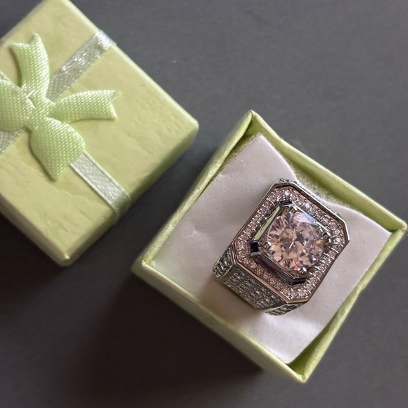 Men’s Zirconia .925 Sterling Silver - Picture 10 of 10